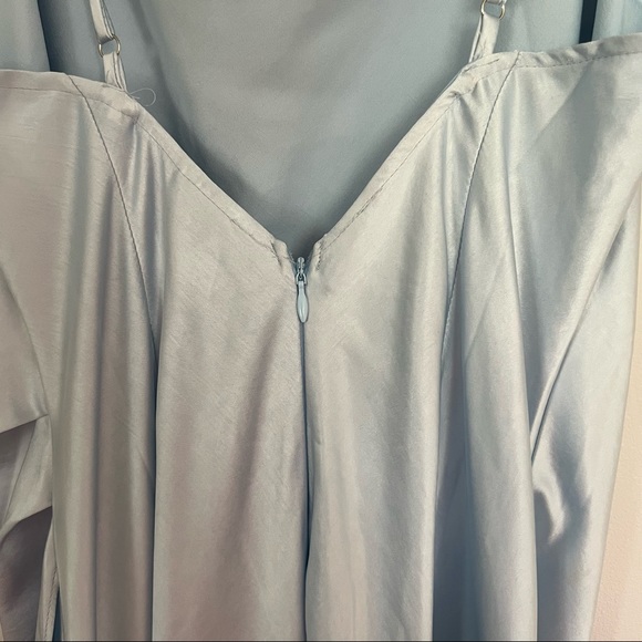 πΈHey Girl Long Satin Cowl Neck Dress - Picture 5 of 15